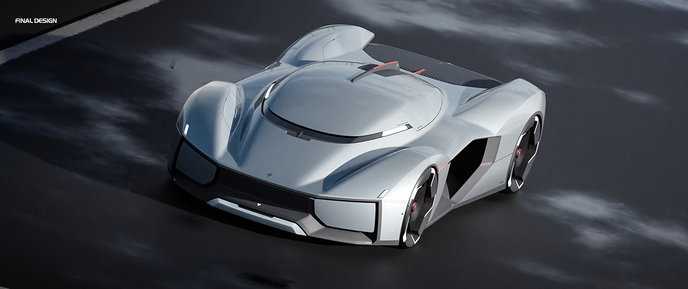 vehicle，automobile，Sports car，Polestar RE-VISION，