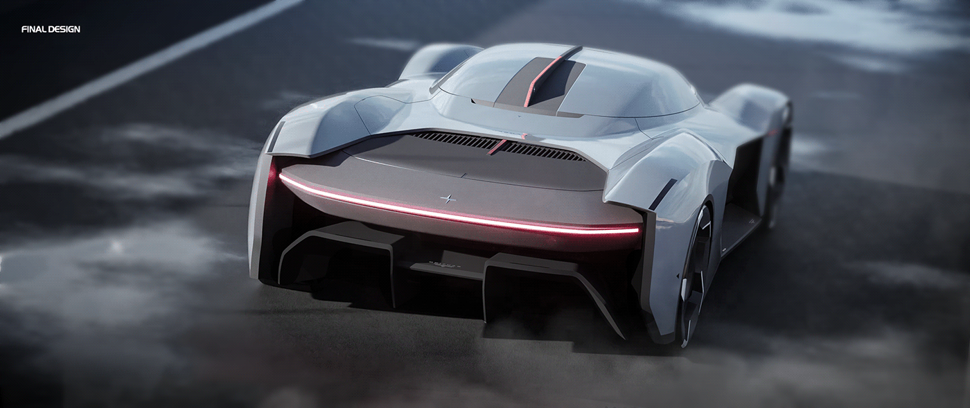 vehicle，automobile，Sports car，Polestar RE-VISION，