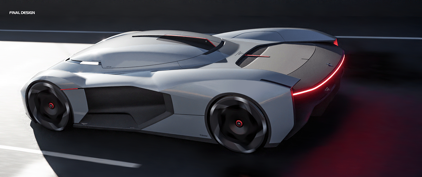 vehicle，automobile，Sports car，Polestar RE-VISION，