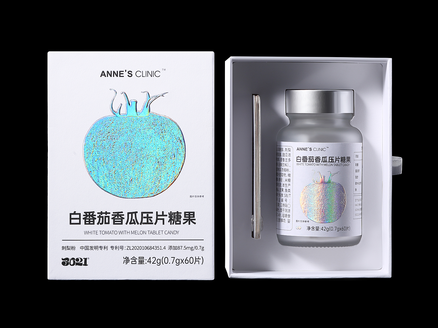 packing design，If award winning works，GERMANY IF WINNING WORKS，Anxin Hall，IF Packaging Design Works，tabletting sugar，