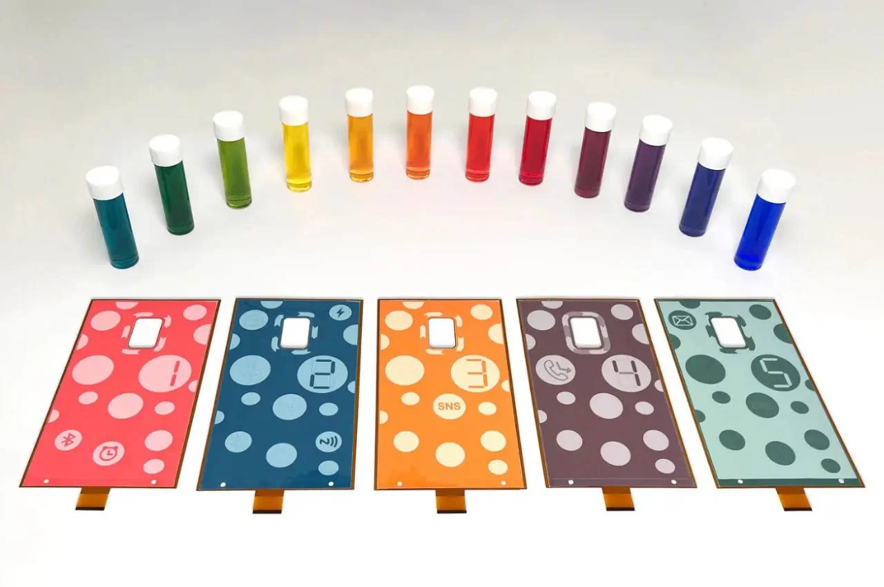 E-Skin Anycolor，Electronic ink display，Digital，Electronic equipment，