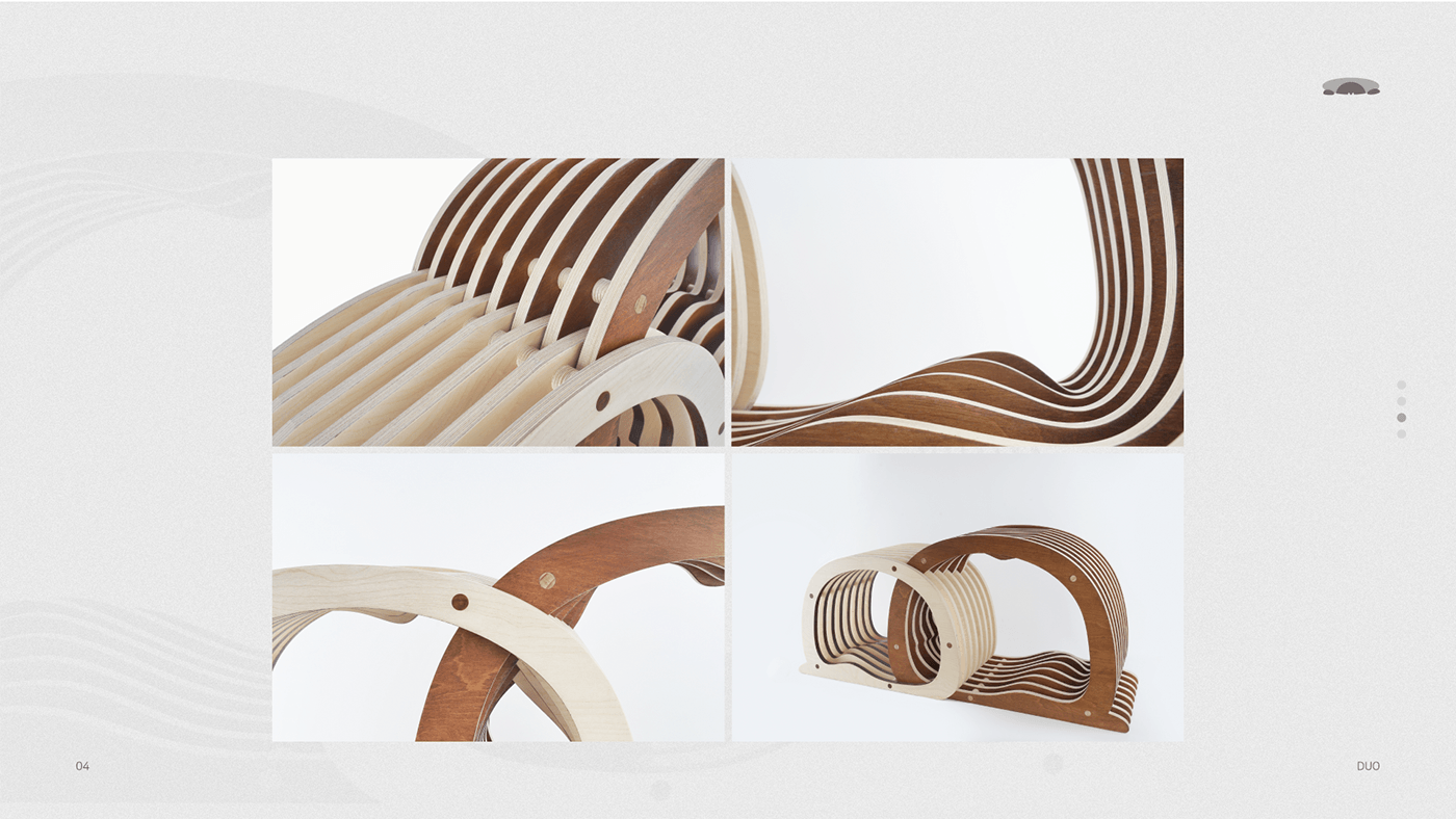 Duo stool，furniture，stool，Double stool，