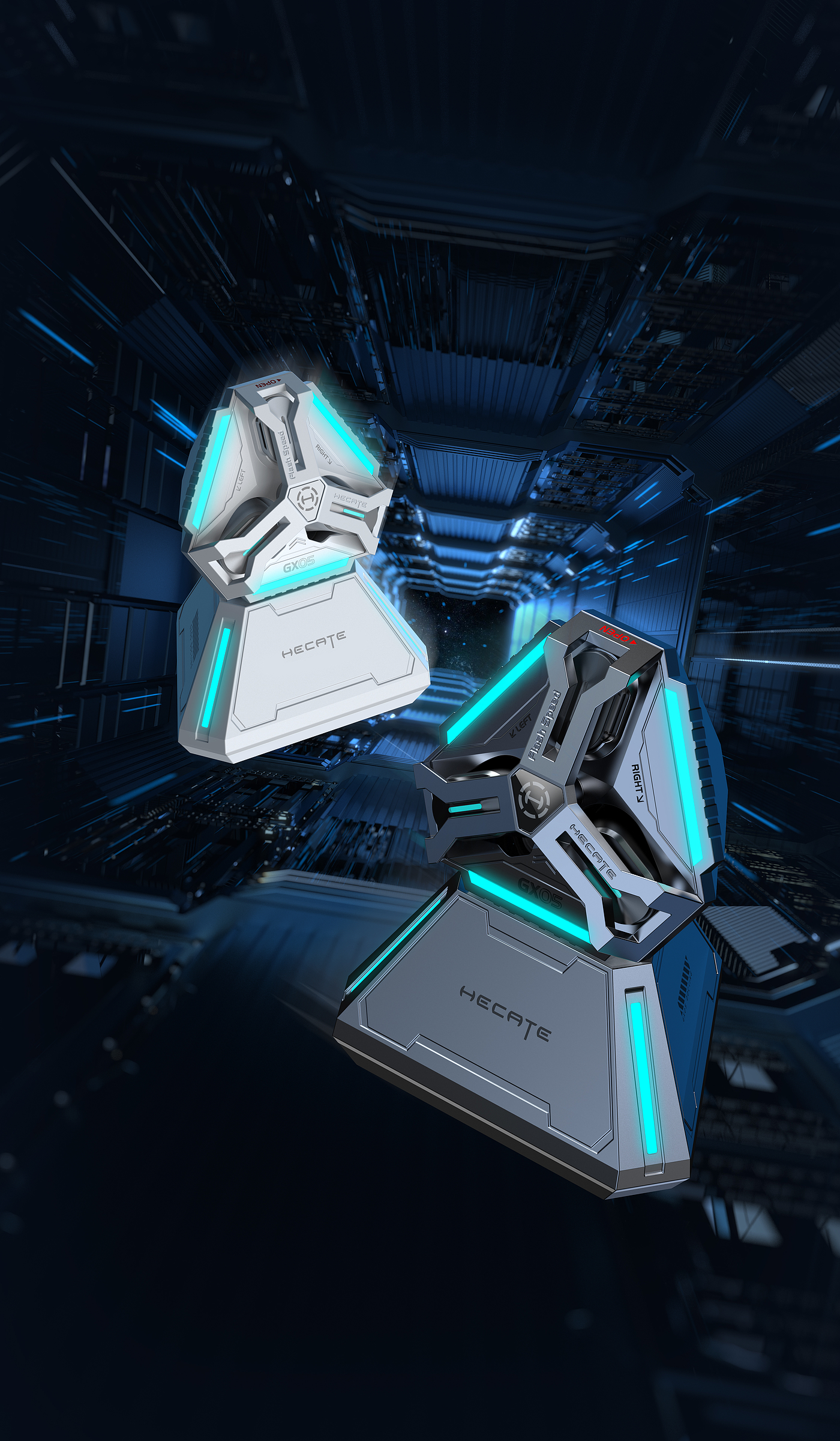 Rambler E-sports，Render，keyshot，3C products，
