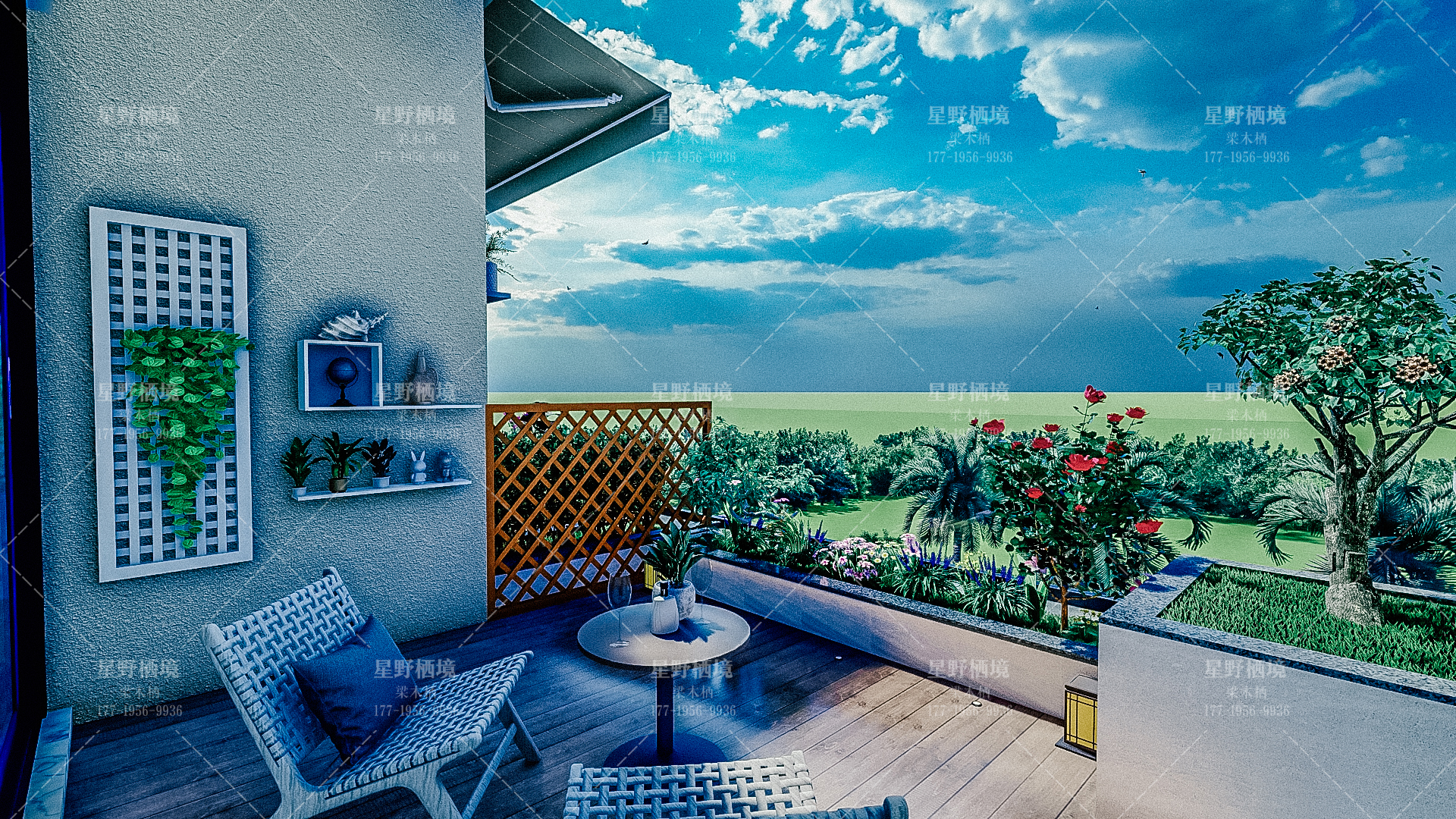 Terrace Design，garden design ，