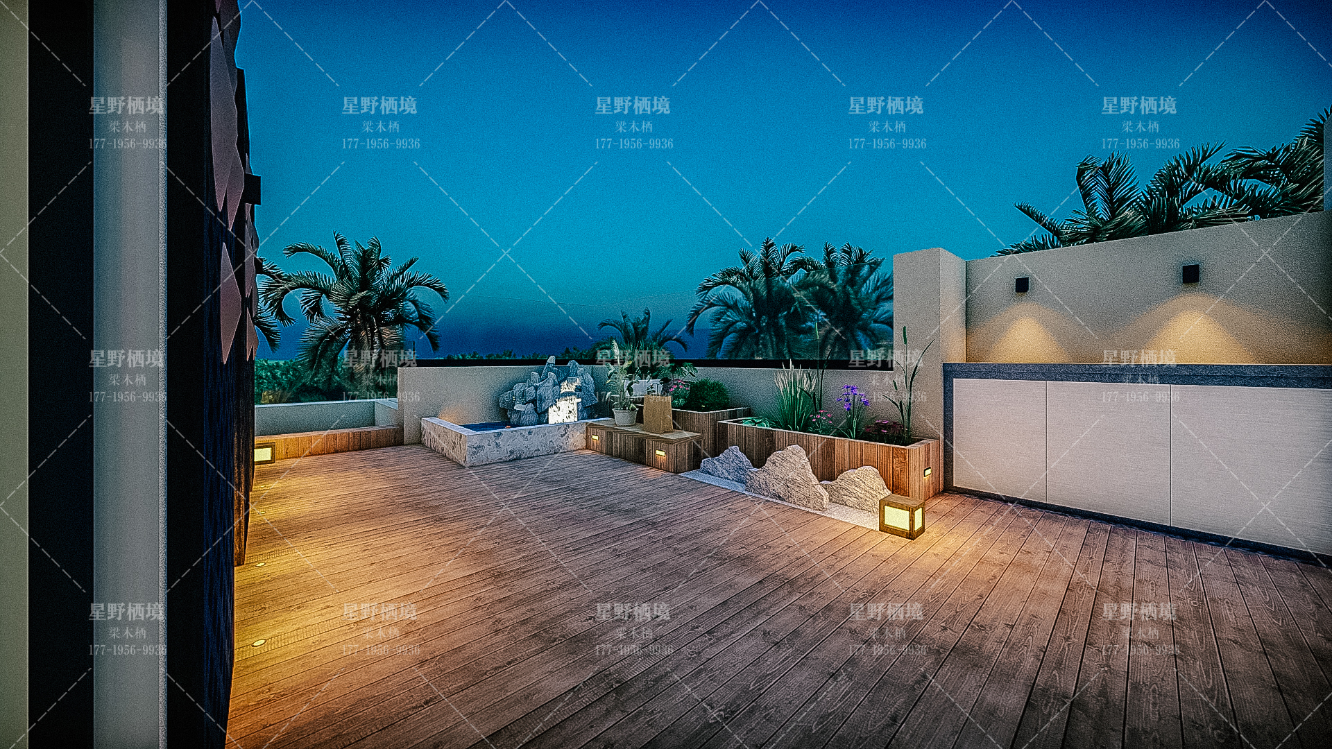 Terrace Design，garden design ，