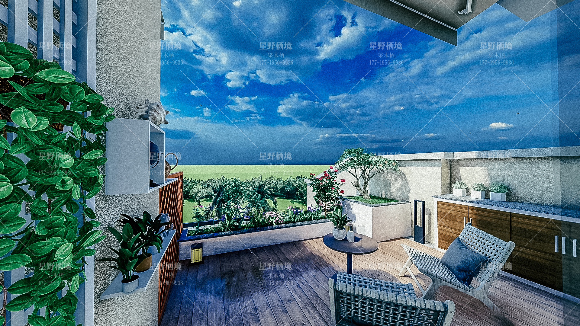 Terrace Design，garden design ，