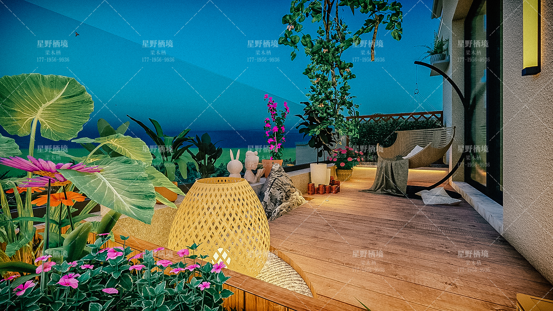 Terrace Design，garden design ，