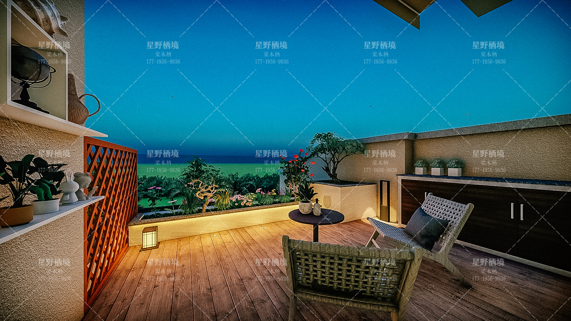 Terrace Design，garden design ，