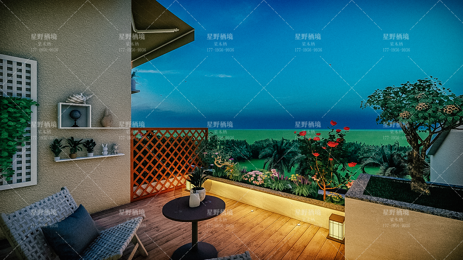 Terrace Design，garden design ，