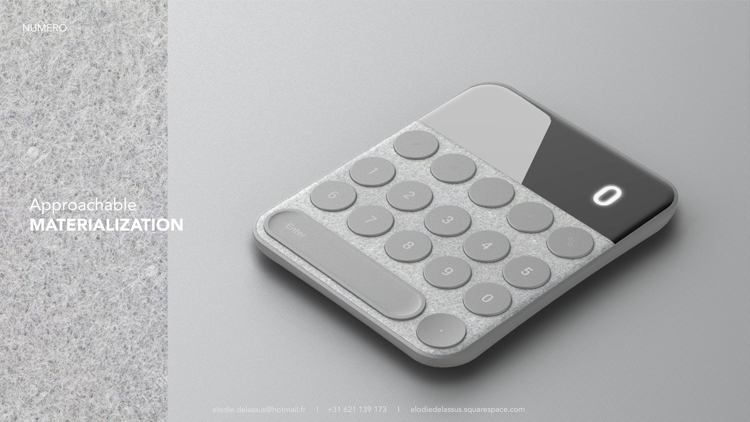 Calculator，product design，Space bar，Simplicity，