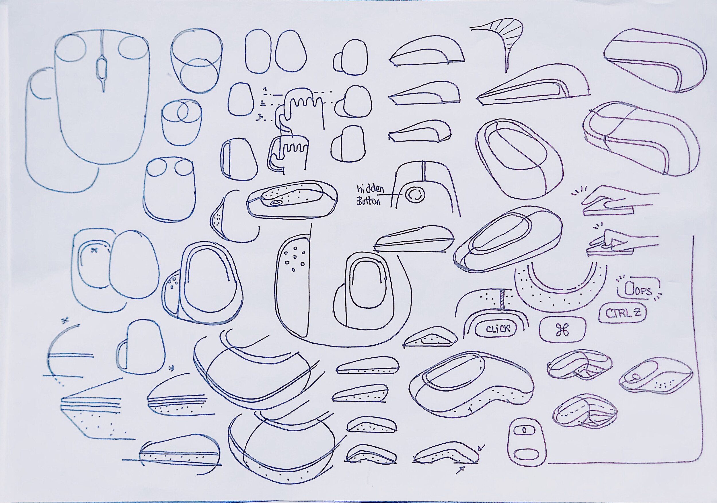 mouse，Ergonomics，operation，product，modeling，Design，