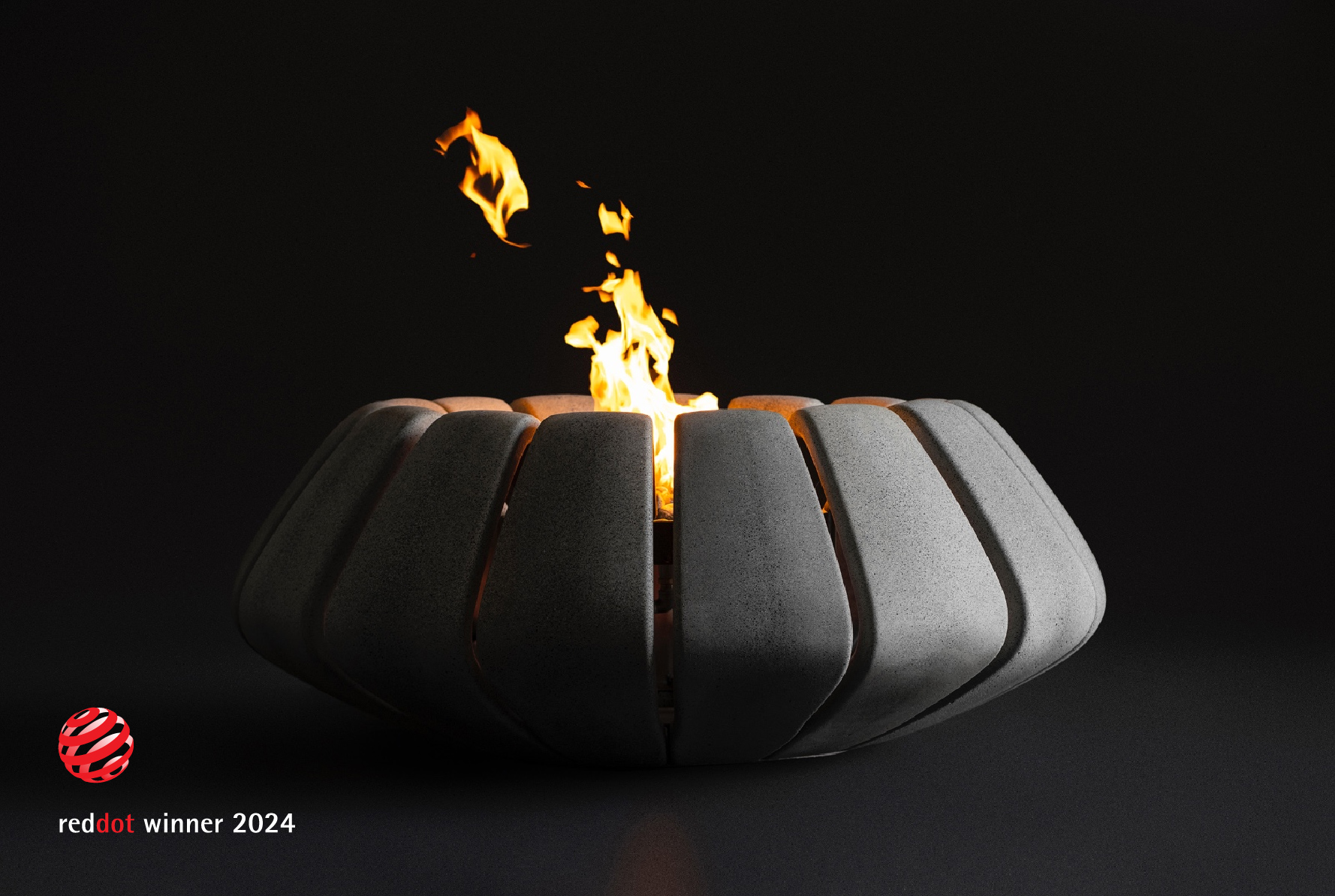 concrete，Fire pit，Sunflower，