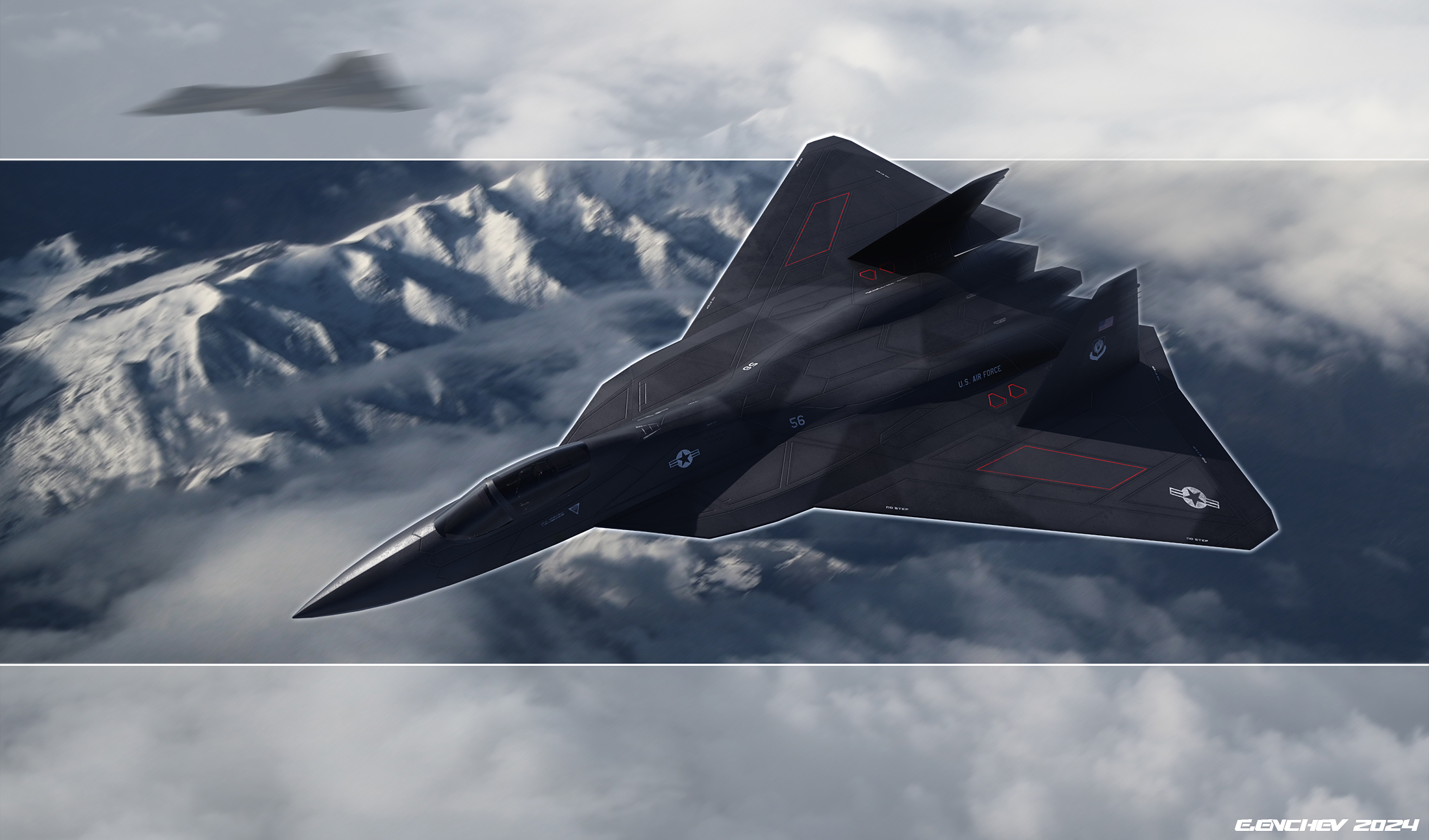 fighter，Aircraft design，High-tech，