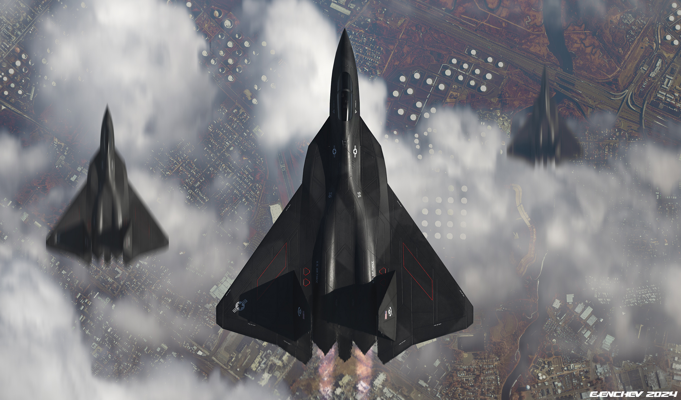 fighter，Aircraft design，High-tech，