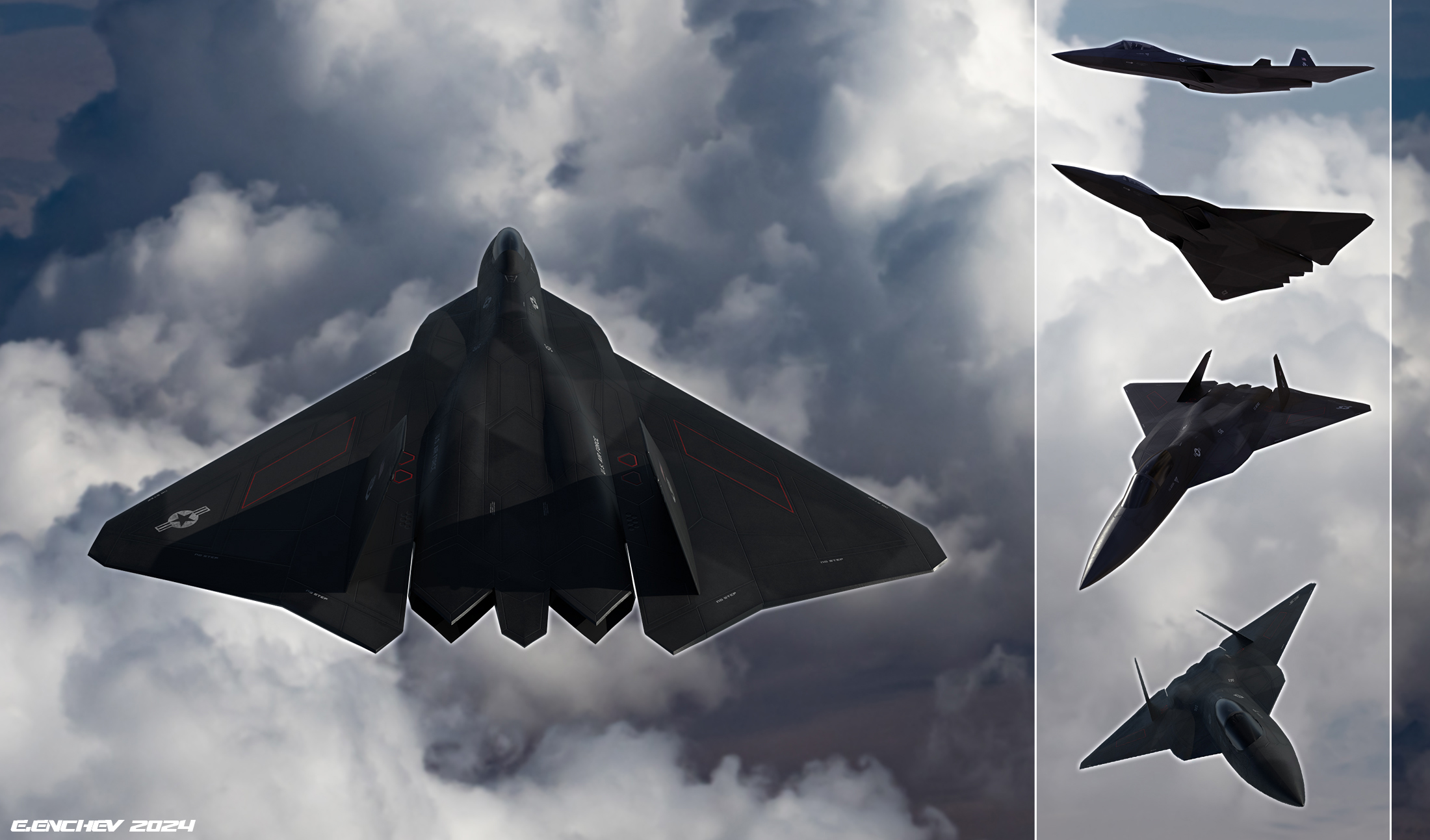 fighter，Aircraft design，High-tech，