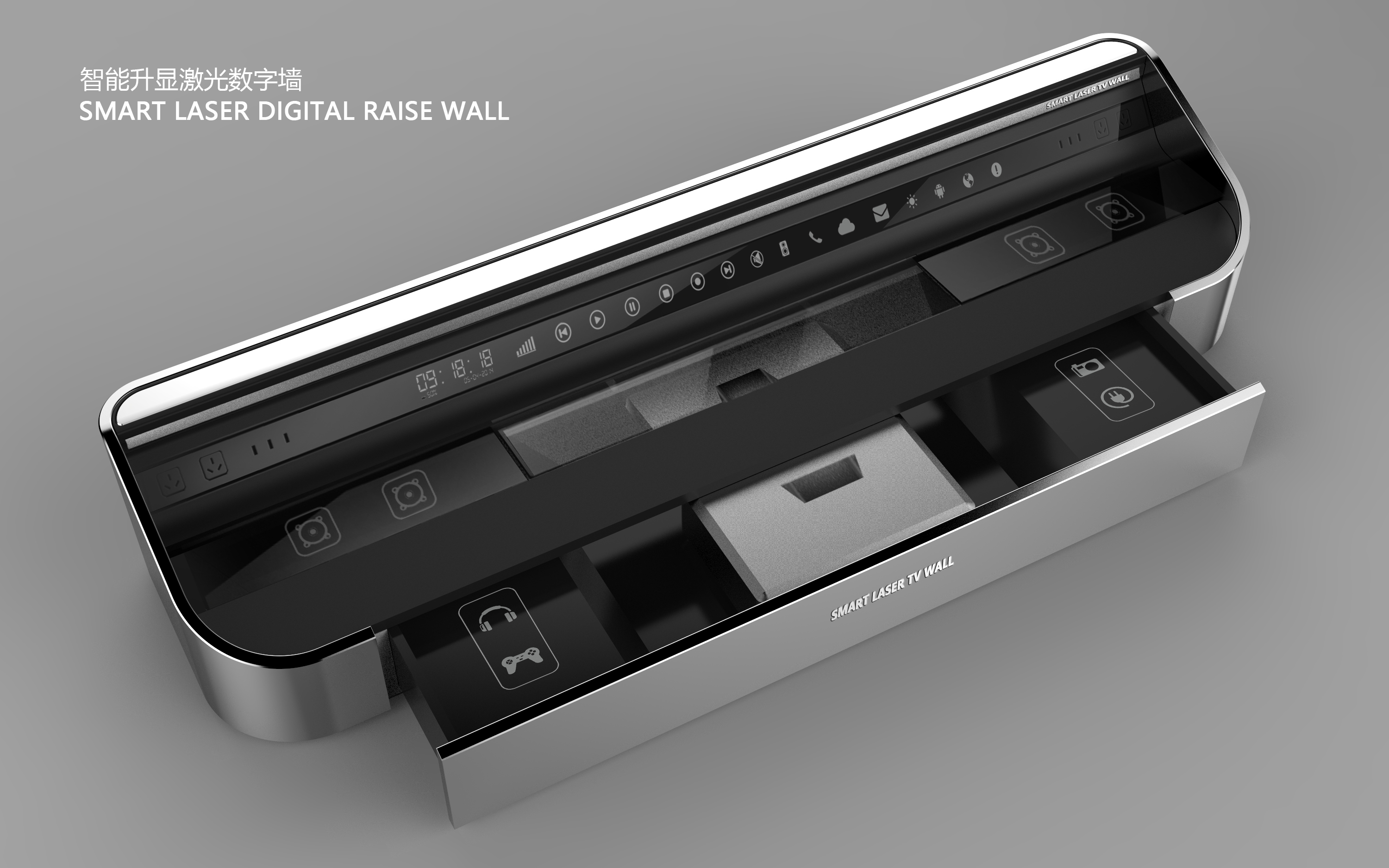 Laser TV，Lifting digital wall，Smart Living Room，