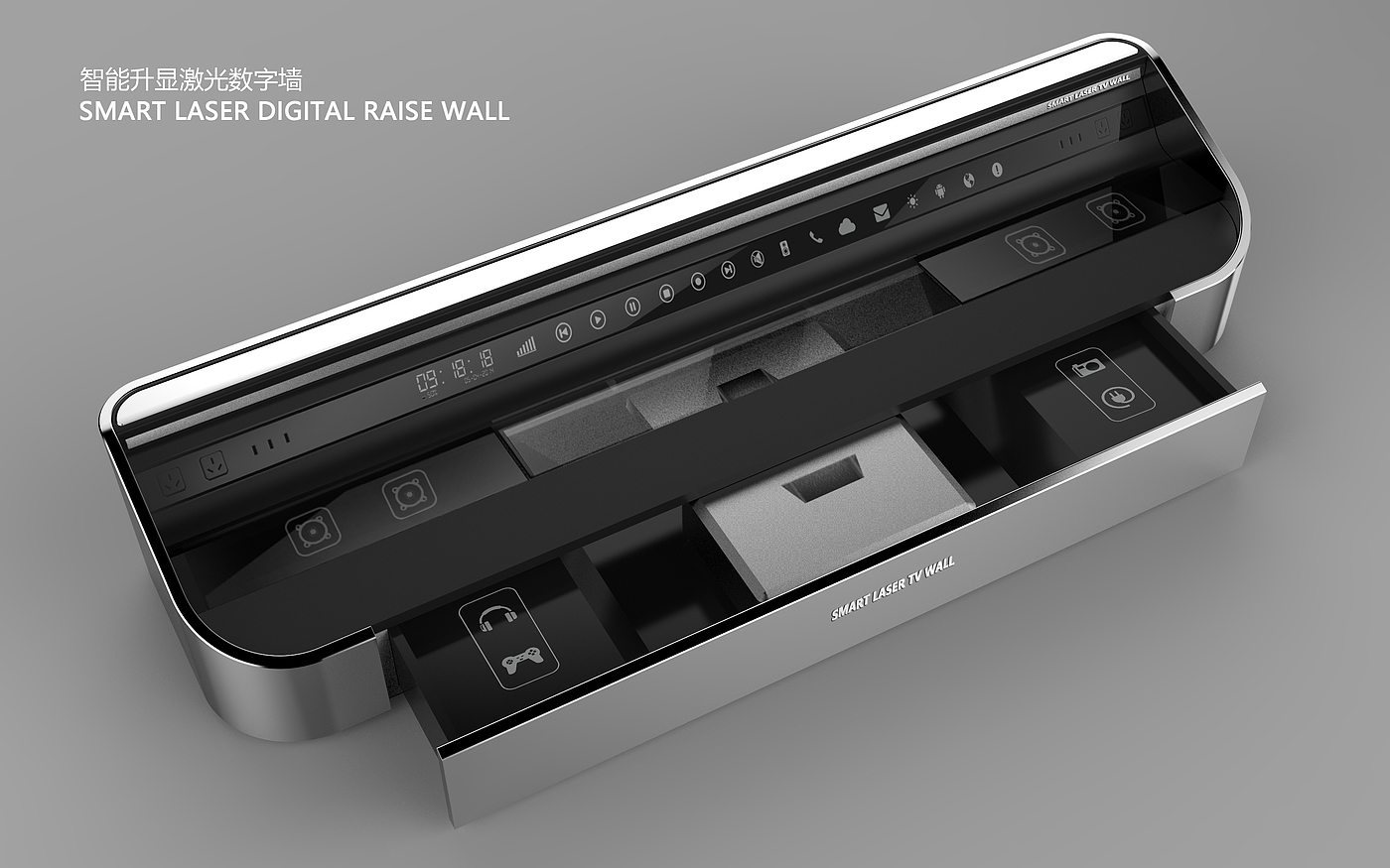 Laser TV，Lifting digital wall，Smart Living Room，