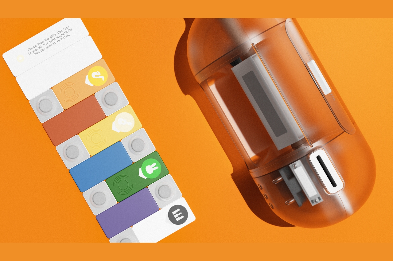 SINGING BOTTLE，packing design，Take medicine，