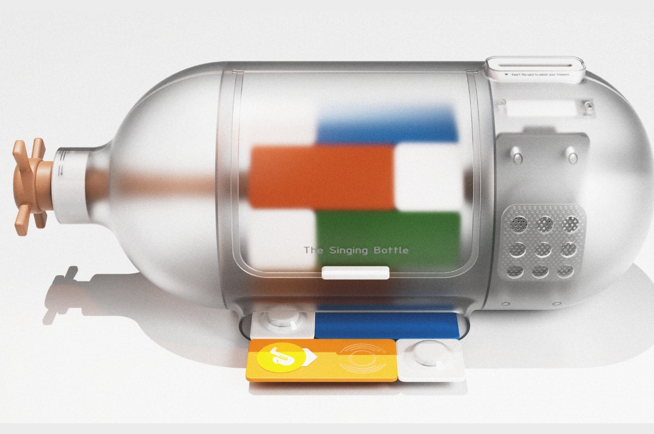 SINGING BOTTLE，packing design，Take medicine，