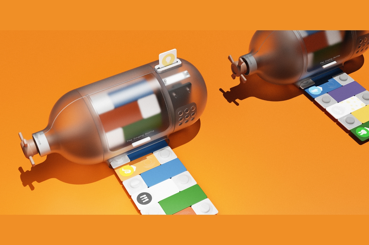 SINGING BOTTLE，packing design，Take medicine，