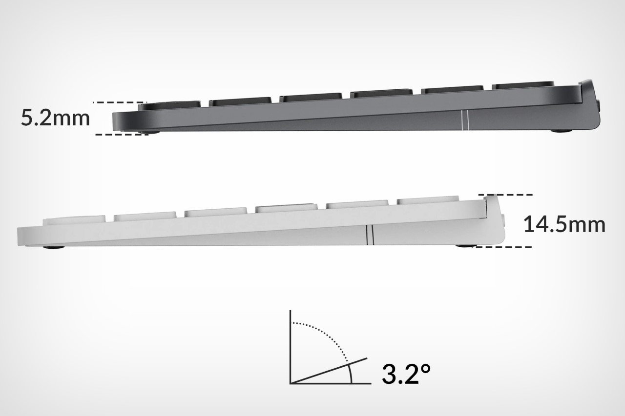 KEYCHRON B1 PRO，ultrathin，wireless，keyboard，