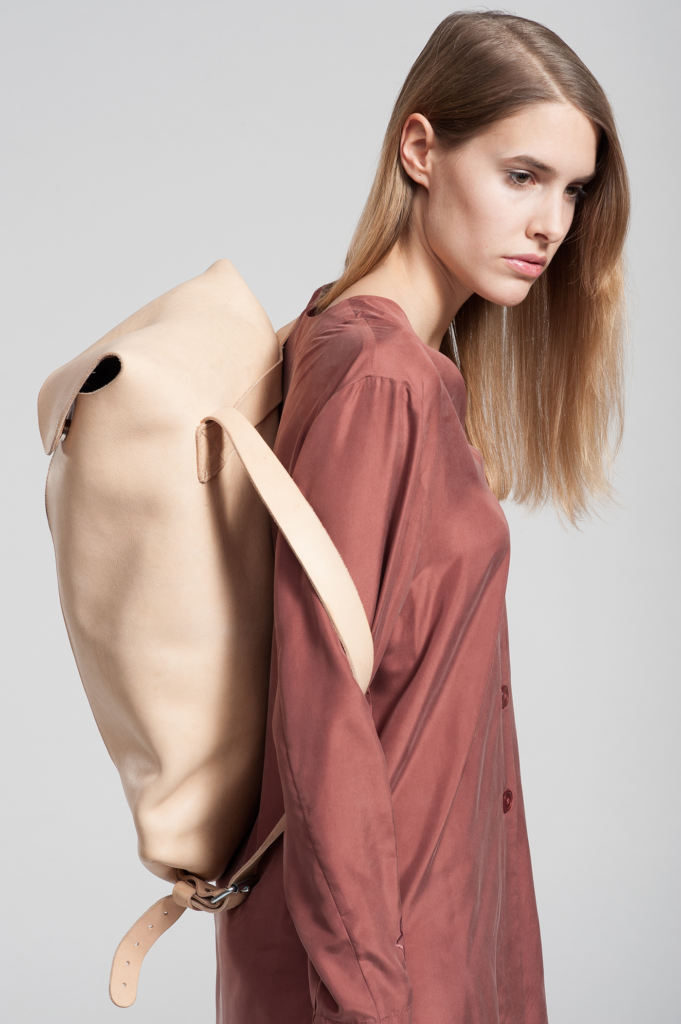 JL-1 Simple，knapsack，Leatherwear，