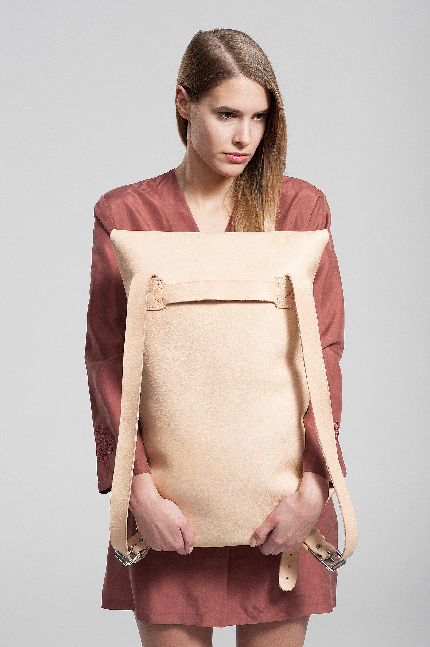 JL-1 Simple，knapsack，Leatherwear，