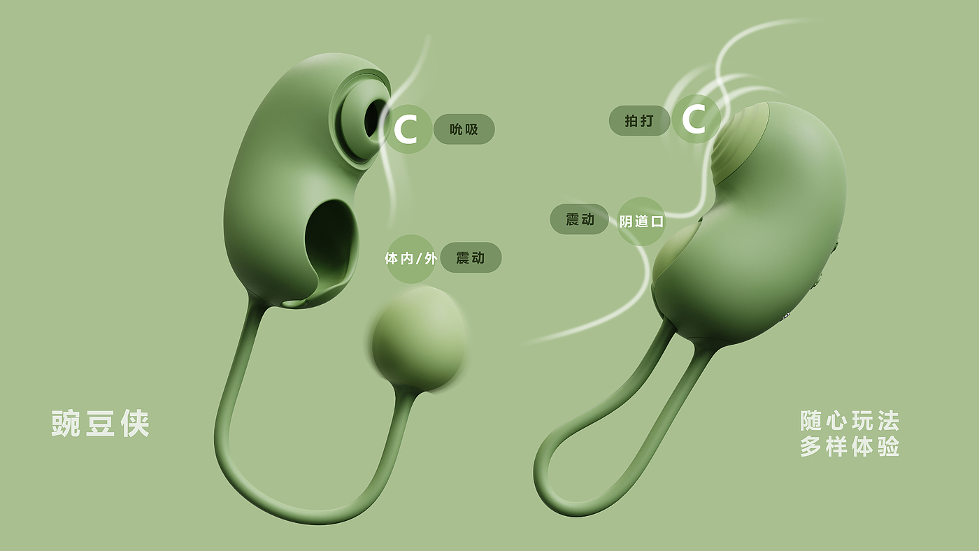 Creative design，Ergonomics，Sex toy，Bionics Design ，diy，