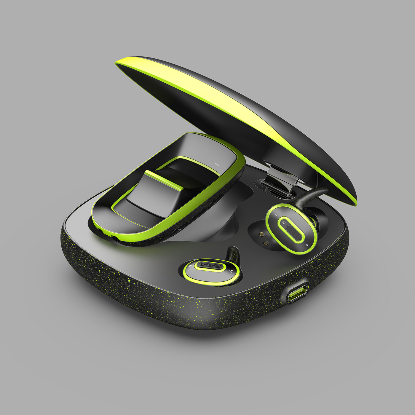 tempo，Motion metronome，concept，