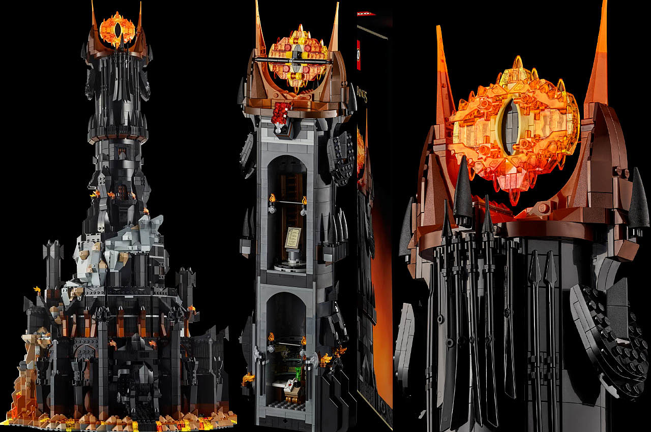 BARAD-DUR，Lego，Design，Lord of the Rings，