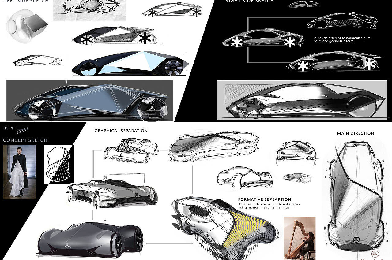 Benz，Design，Concept Car，appearance，peculiar，