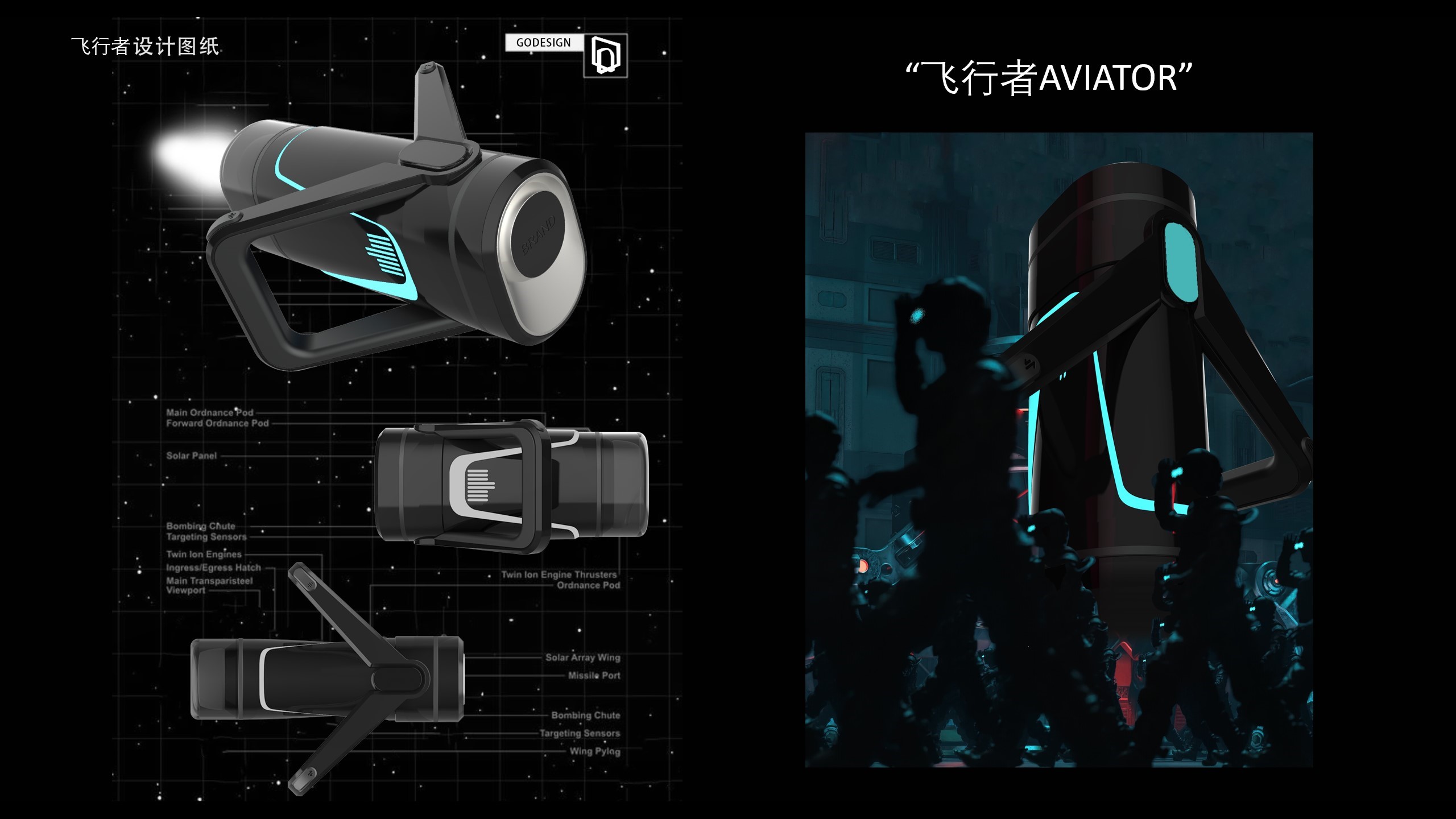 Gu De，GODESIGN，Masturbation cup，Sex toy，Space Elements，Mecha，Male，