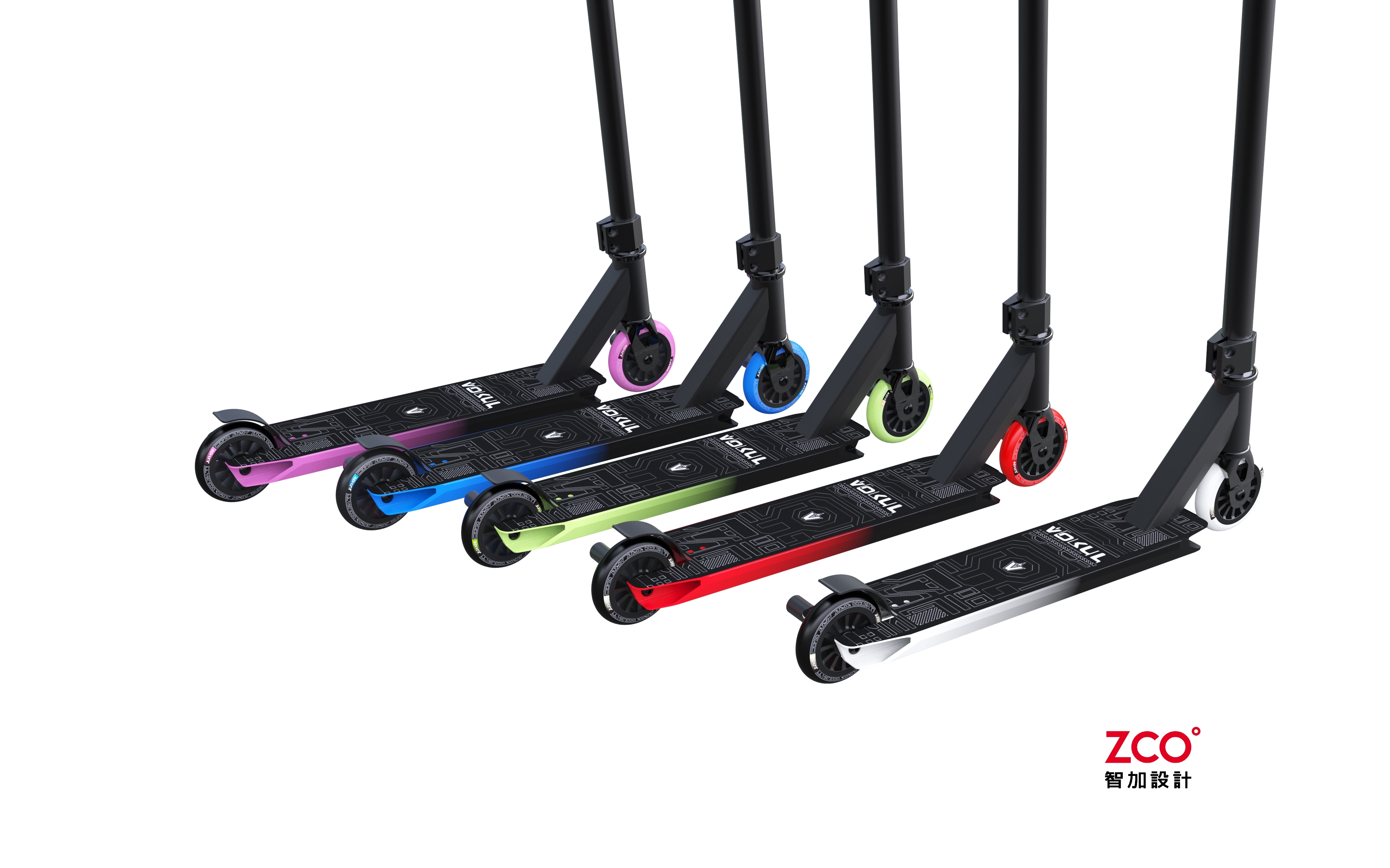 product design，Appearance design，Structural design，Scooter，