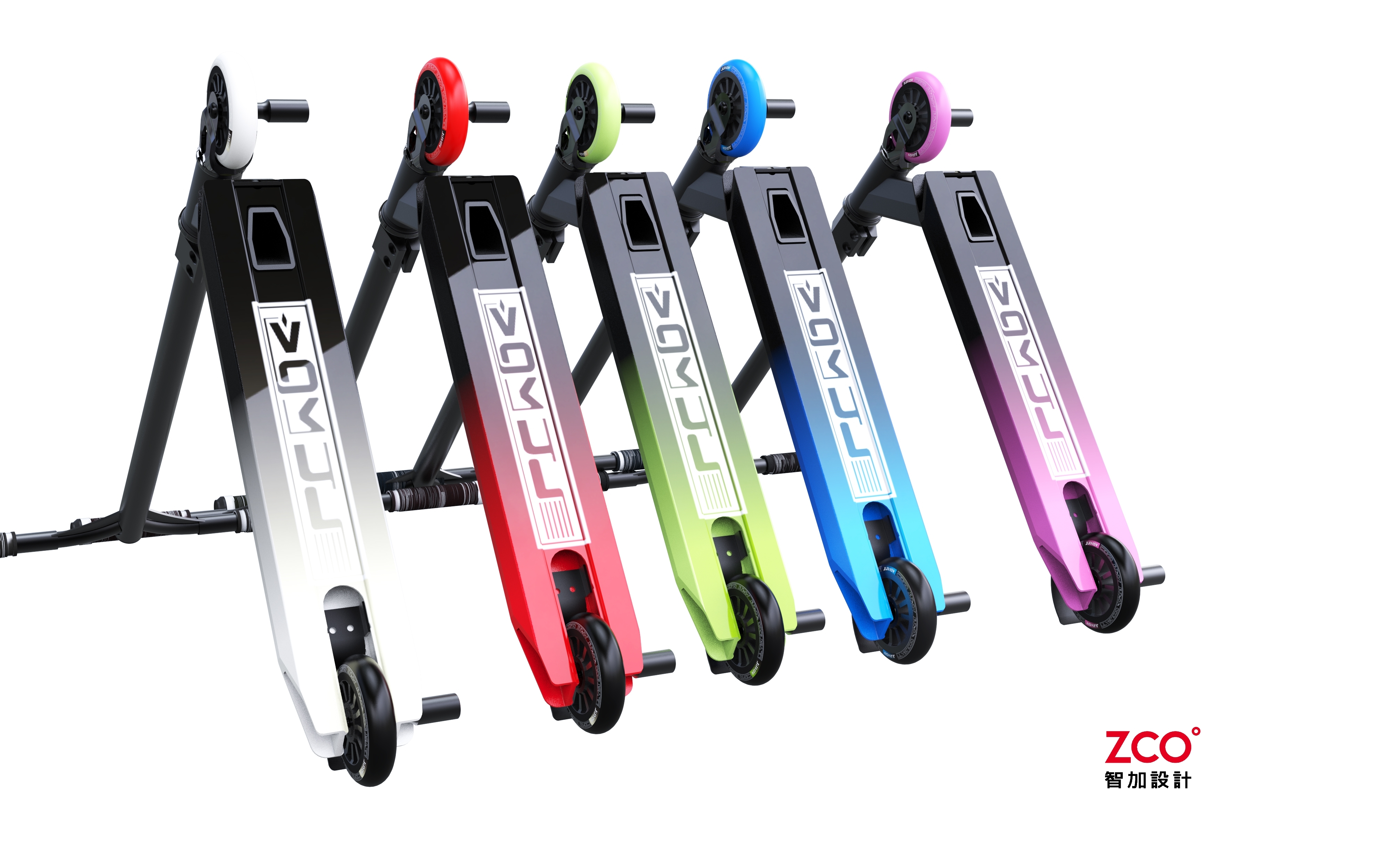 product design，Appearance design，Structural design，Scooter，