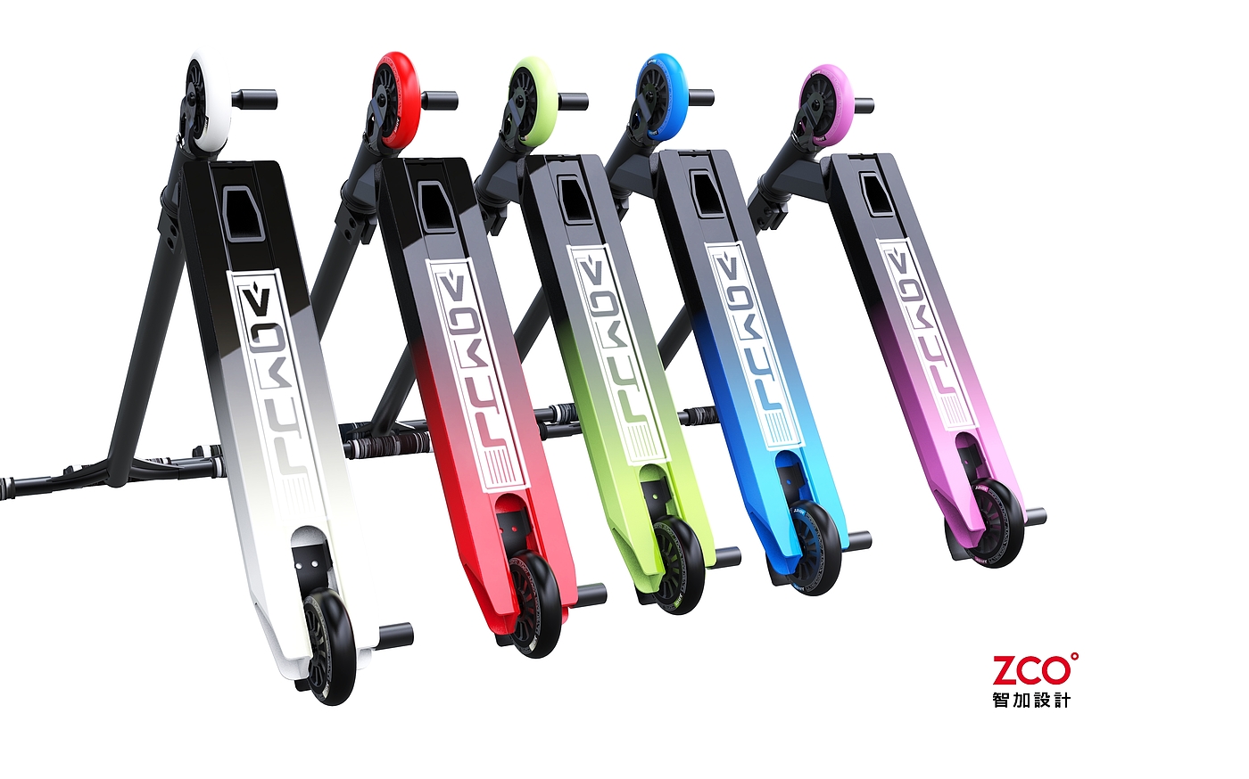 product design，Appearance design，Structural design，Scooter，