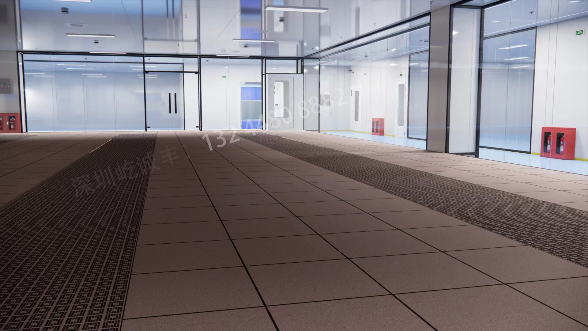 Thousands of dust-free workshop，