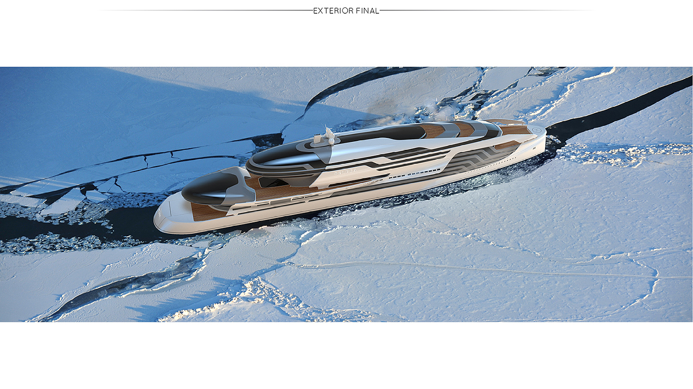 Beluga，Arctic exploration ship，Cruise，