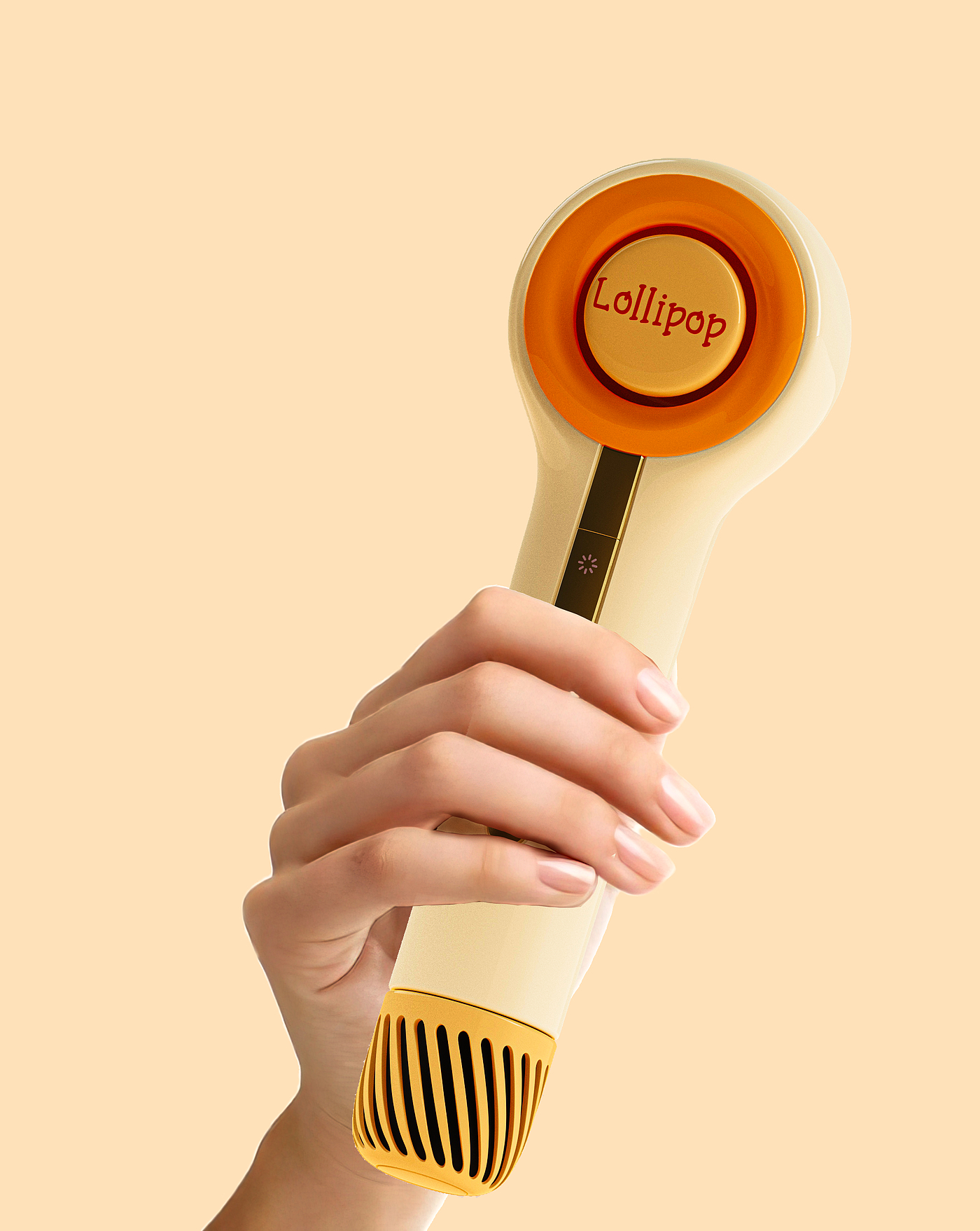 hair drier，children，lollipop，industrial design，Creative design，