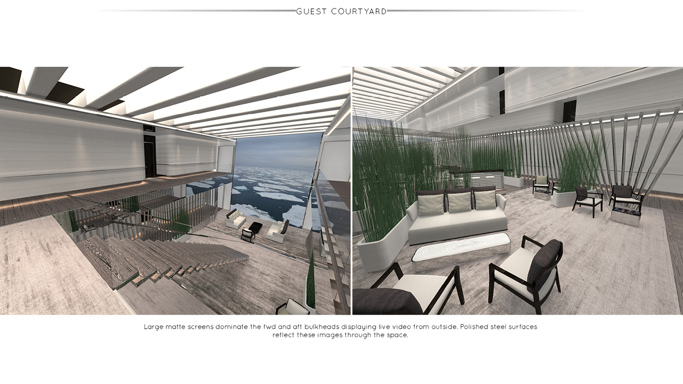 Beluga，Arctic exploration ship，Cruise，