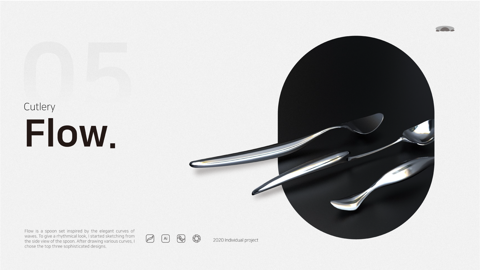 tableware，Spoon，Gift box，conceptual design，Simplicity，originality，