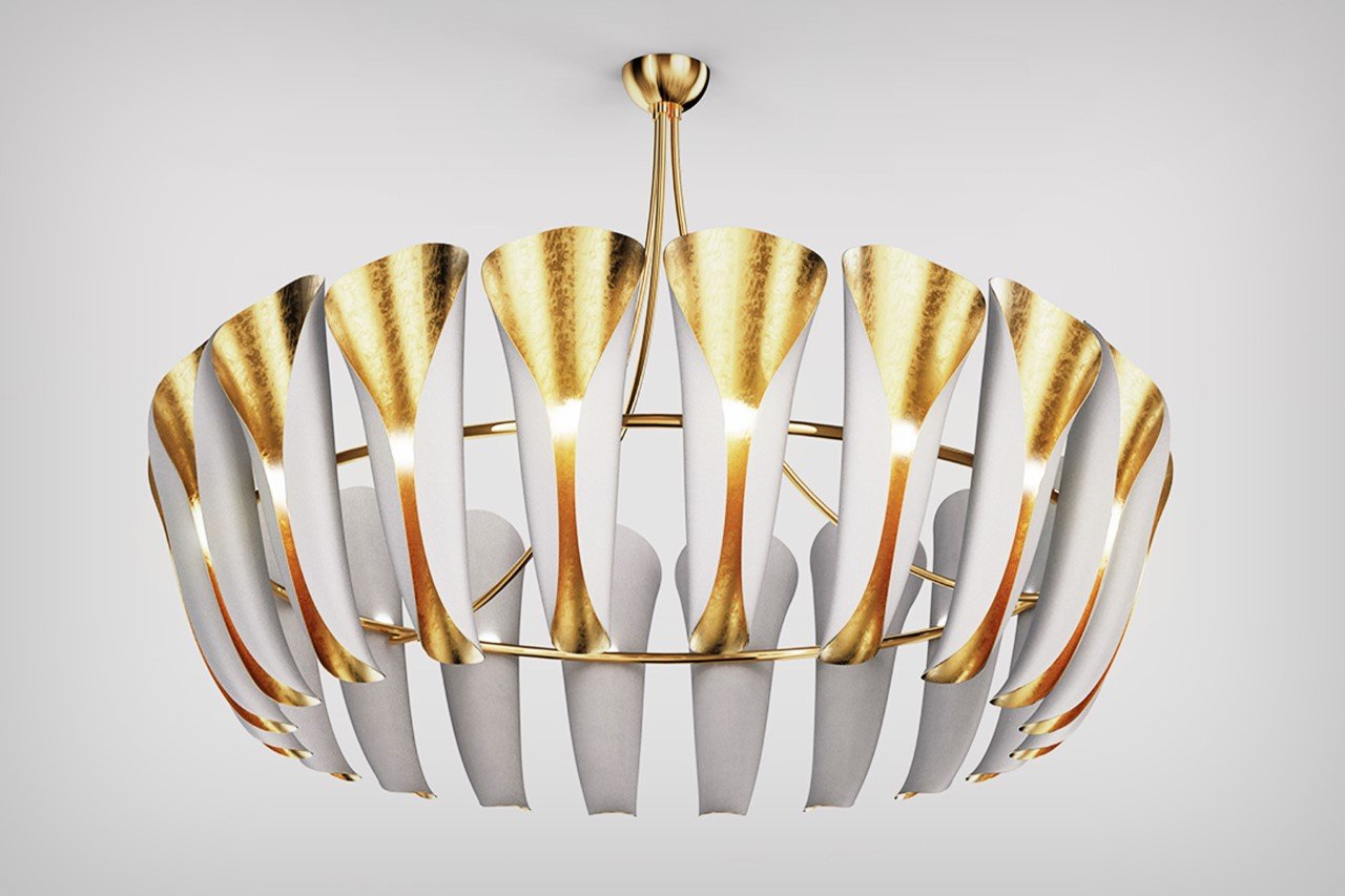 a chandelier，Design，Pearl，Atmosphere sense，Art，