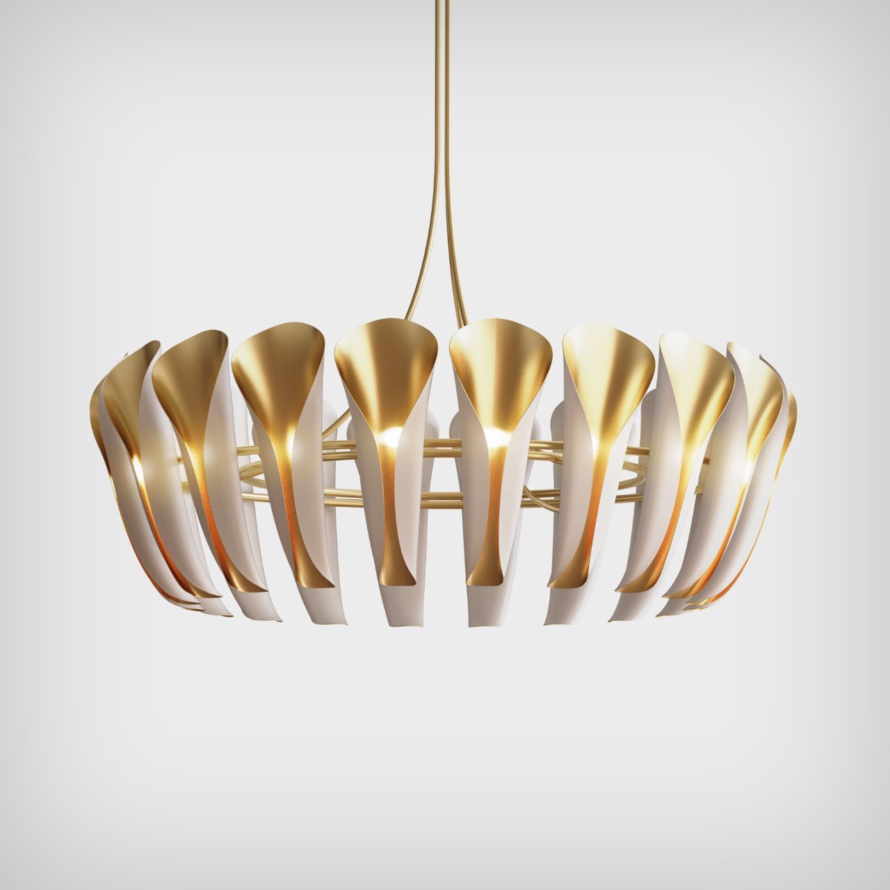 a chandelier，Design，Pearl，Atmosphere sense，Art，