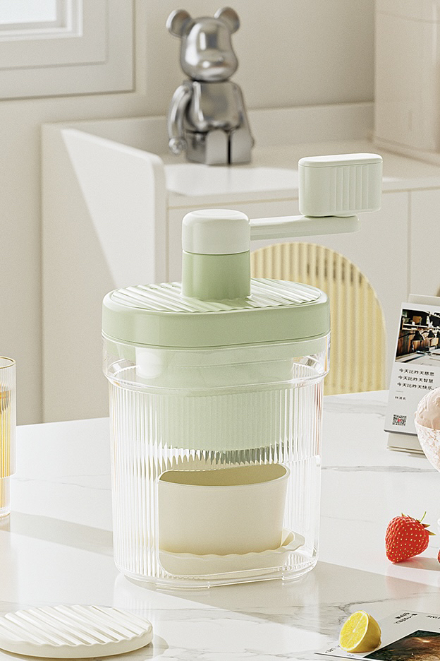 Ice planer，Ice crusher，Household small ice shaving machine，Ice maker，Appearance design，Structural design，household ice crusher，Small ice machine，