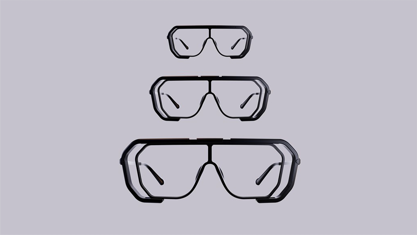 sunglasses，industrial design，product design，Sunglasses，Slide structure，