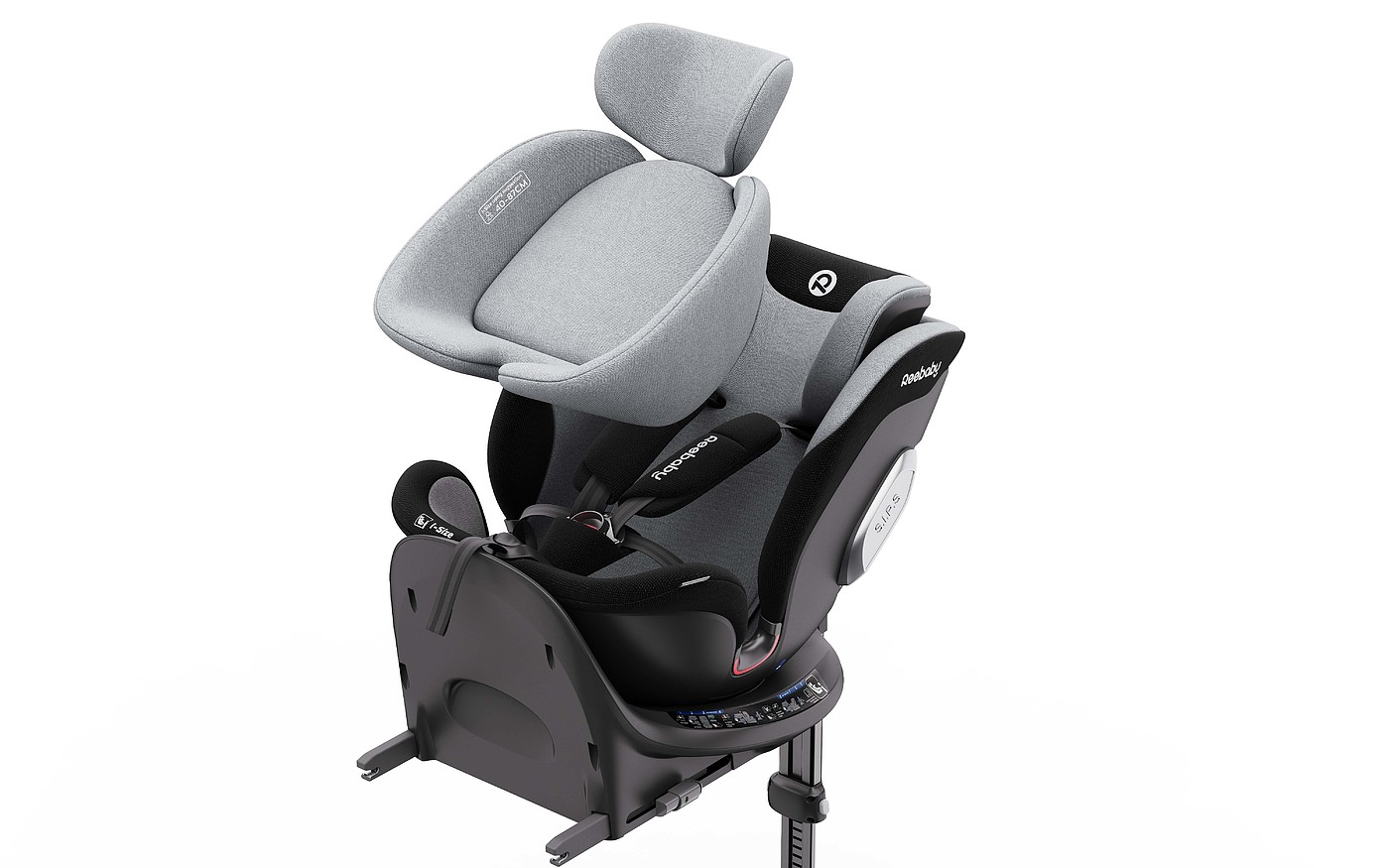 Safety seat，Child mother and baby，Maternal and infant products，Modeling and rendering，E-commerce details，Cross border E-commerce，Product rendering，