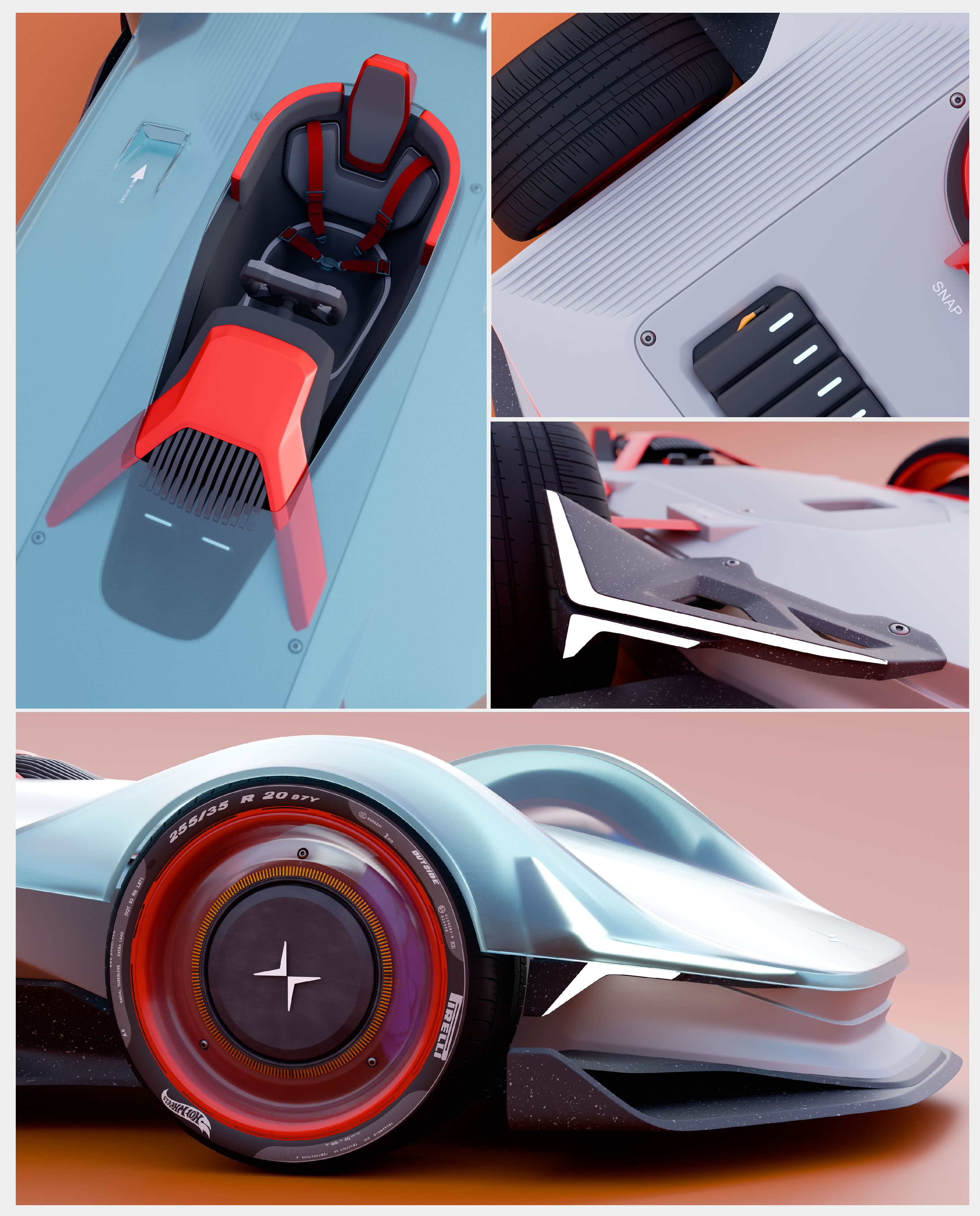 Automobile design，customized，Interesting，