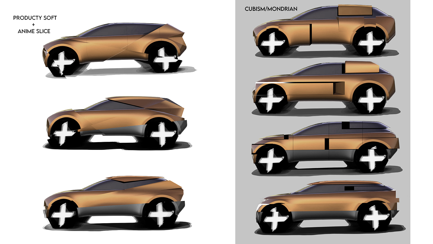 Nissan，Murano 2030 Mini，Automobile design，