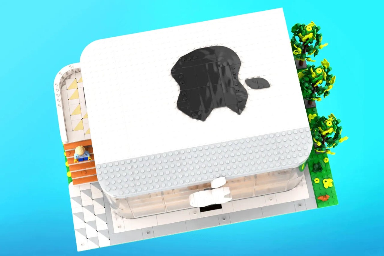 Lego，APPLE STORE，Retail Store，Building blocks，Model，