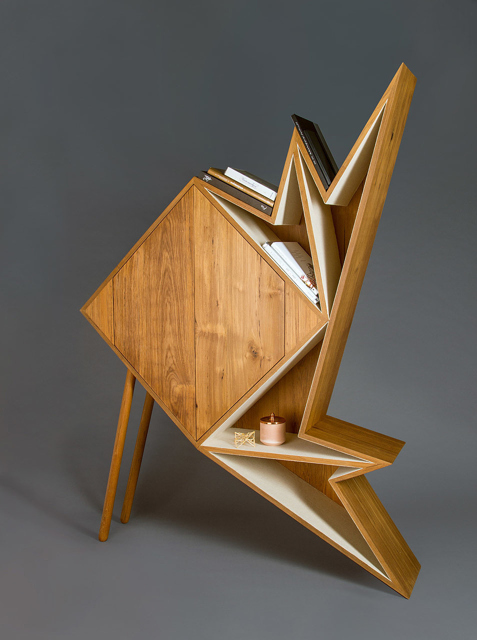 furniture，Home Furnishing，Origami，chair，bookshelf，lamp，woodiness，