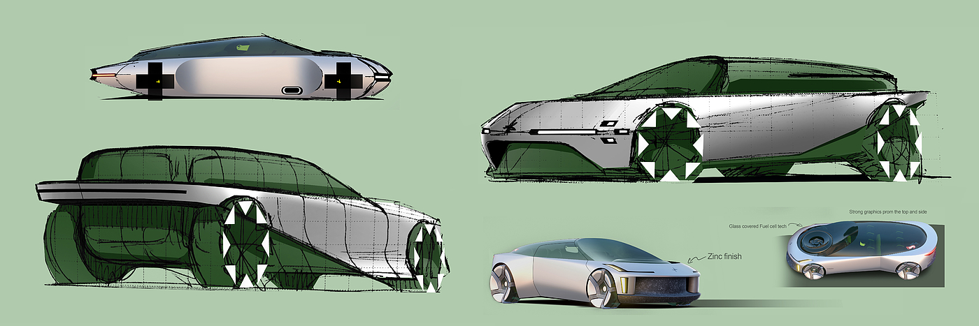 FCEV，Cruiser，Vehicle design，